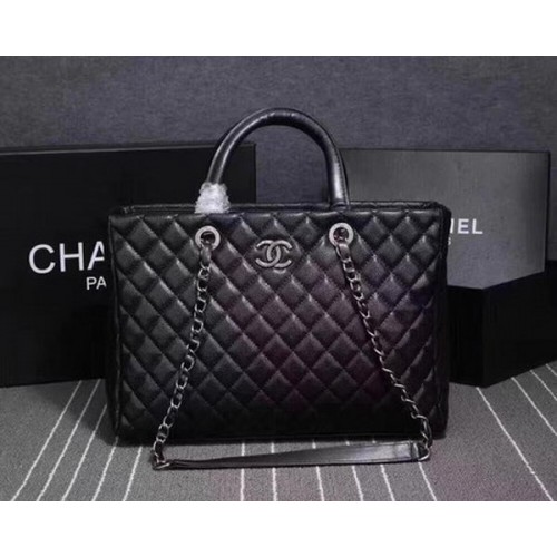 Chanel Bolso Tote Piel De Oveja CHA3625 Negro