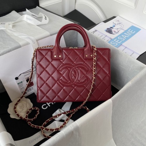 Chanel VANITY CASE AS3345 Burdeos