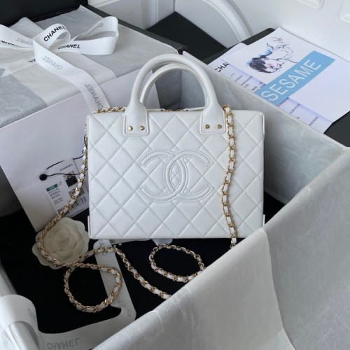 Chanel VANITY CASE AS3345 BLANCO