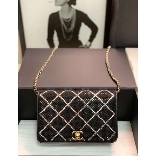 Chanel CARTERA CON CADENA AP2853 Negro