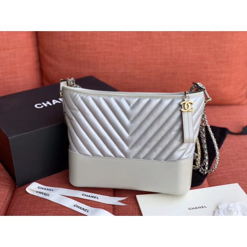 Bolso hobo Chanel gabrielle A93824 azul claro