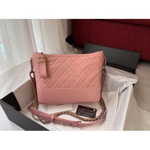 Bolso hobo Chanel gabrielle A93824 rosa