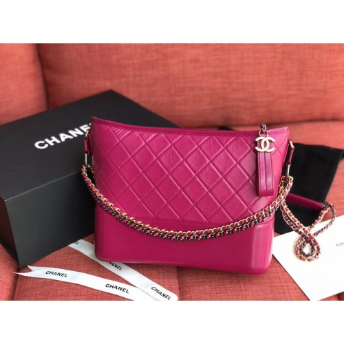 Bolso hobo Chanel gabrielle A93824 rosa