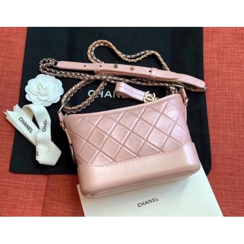 Chanel gabrielle bolso hobo pequeño A91810 rosa