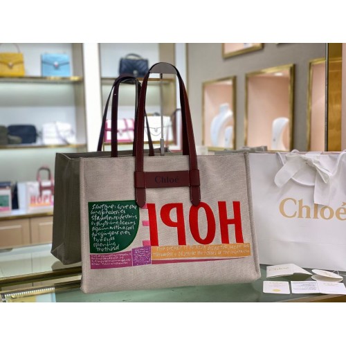 Chloe Cloth cuero 6C011 marrón