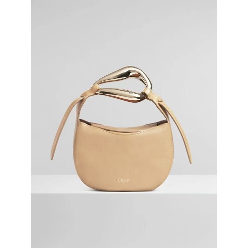 Bolso Chloe Original de piel de becerro 3S1350 Albaricoque