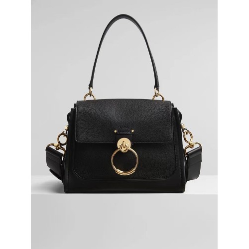 Bolso Chloe Original de piel de becerro C1142L Negro