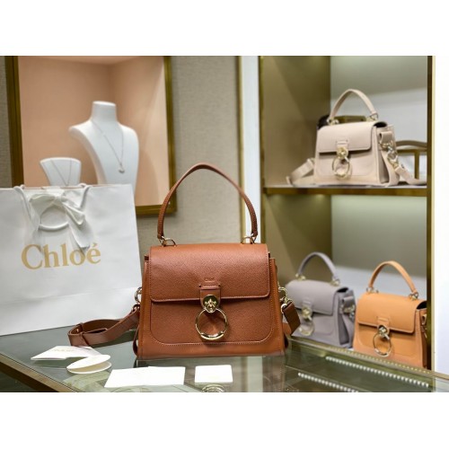 Bolso Chloe Original de piel de becerro C1142L marrón