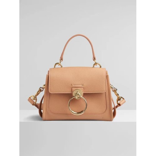 Bolso Chloe Original Piel De Becerro C1143S Camel