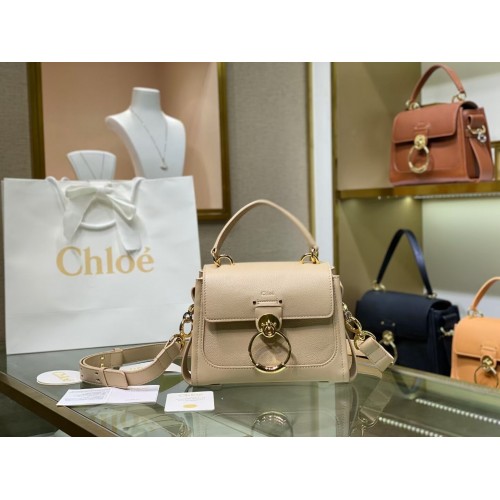 Bolso Chloe Original de piel de becerro C1143S crema