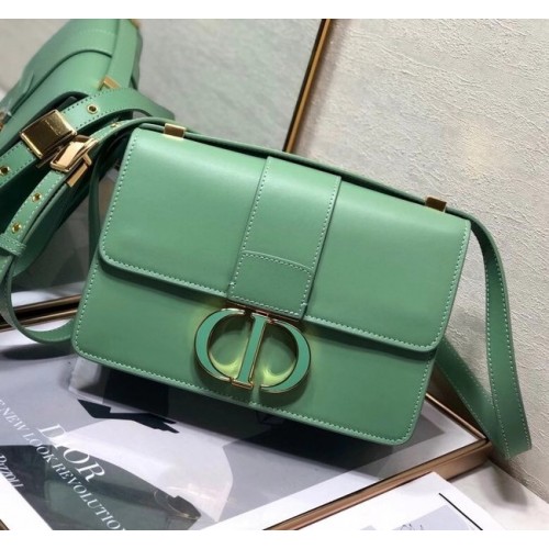 BOLSO DIOR 30 MONTAIGNE Verde Box Piel de becerro M9203UM
