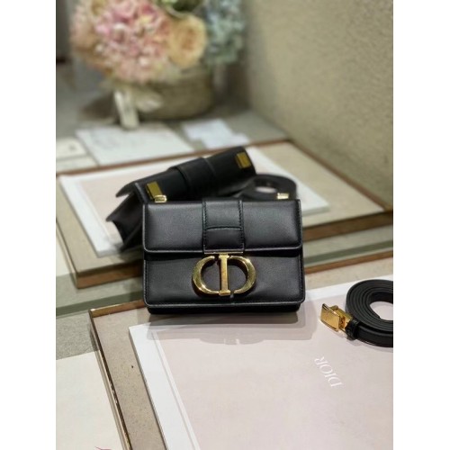 BOLSO DIOR 30 MONTAIGNE Piel de becerro mini M9204U negro