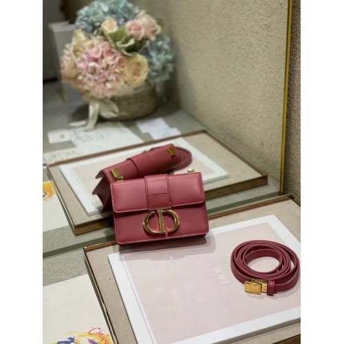 BOLSO DIOR 30 MONTAIGNE Piel de becerro mini M9204U rosa