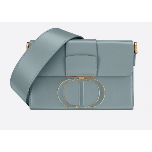 BOLSO DIOR 30 MONTAIGNE BOX Mint Cloud Blue Box Piel de becerro M9204U