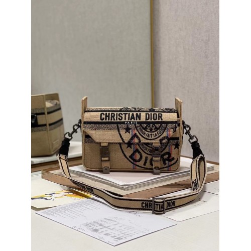 BOBBY BAG DIOR Bordado C0803 amarillo