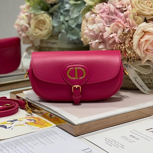 BOLSO DIOR BOBBY EAST-WEST Box Piel de becerro M9317S Rosa