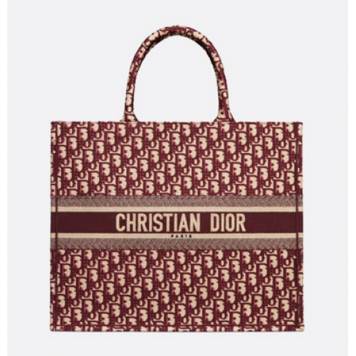 BOLSO TOTE BOOK DIOR VAN KALFSLEER MET RELIEF M1286Z