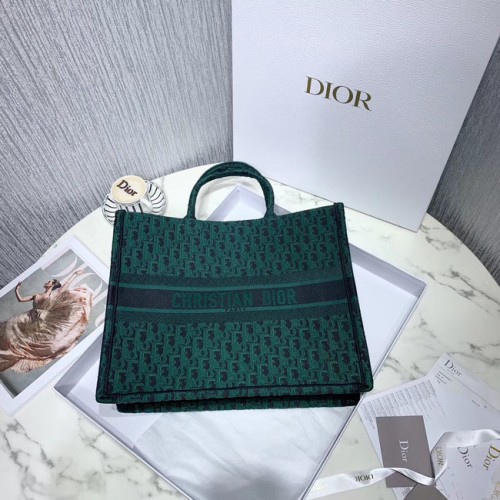 BOLSO DIOR BOOK TOTE DE LONA BORDADA M1287-8