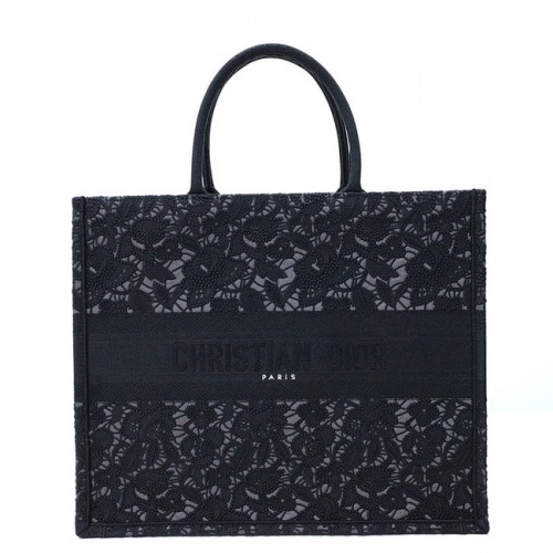 DIOR BOOK TOTE Bordado C1286-34 negro