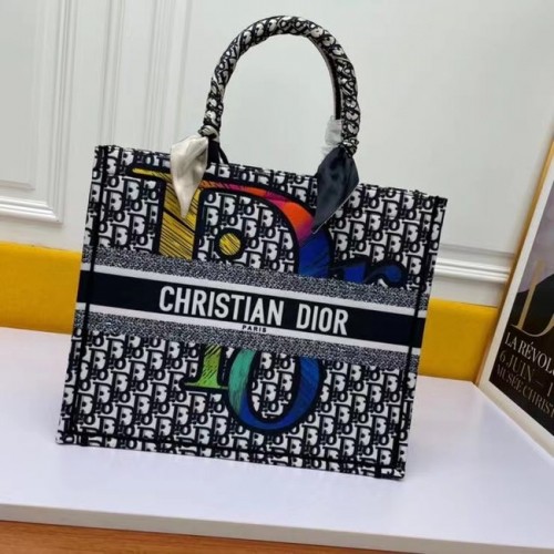 DIOR BOOK TOTE Bordado multicolor M1297ZR-10