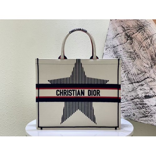 DIOR BOOK TOTE Bordado multicolor M1297ZR-21