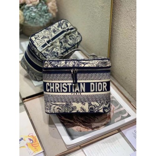 NECESER DIOR DIORTRAVEL Bordado azul Dior Oblique S5480VR