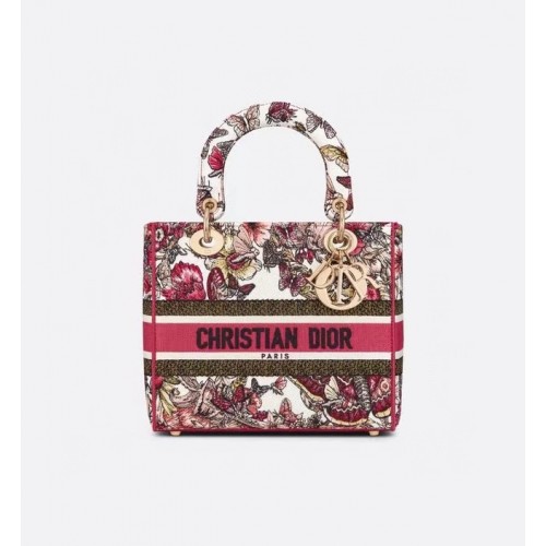 BOLSO DIOR LADY D-LITE Bordado M0566BRE-10