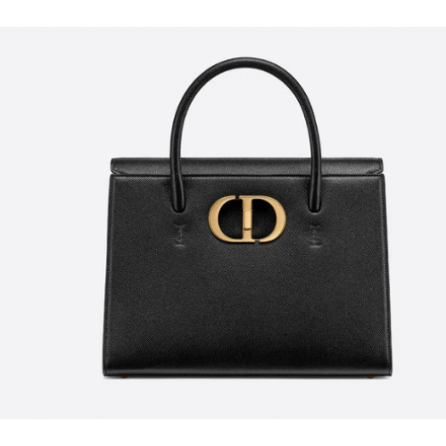 TOTE DIOR LARGE ST HONORE Piel de becerro graneada M9306UBAE negro