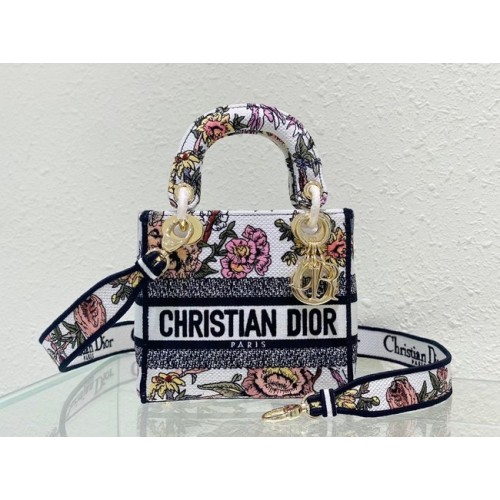 BOLSO DIOR MINI LADY D-LITE Bordado M0500BZ-1
