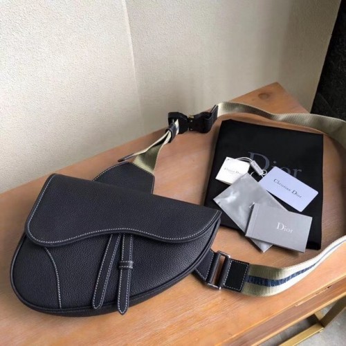 RIÑONERA DIOR OBLIQUE SADDLE M9020 Azul rey