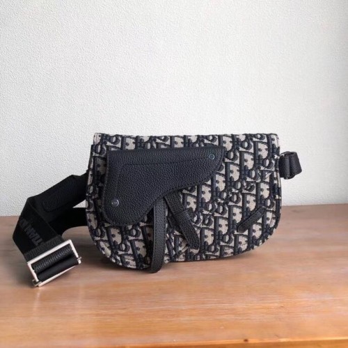 RIÑONERA SILLÍN DIOR OBLIQUE M9021 negro