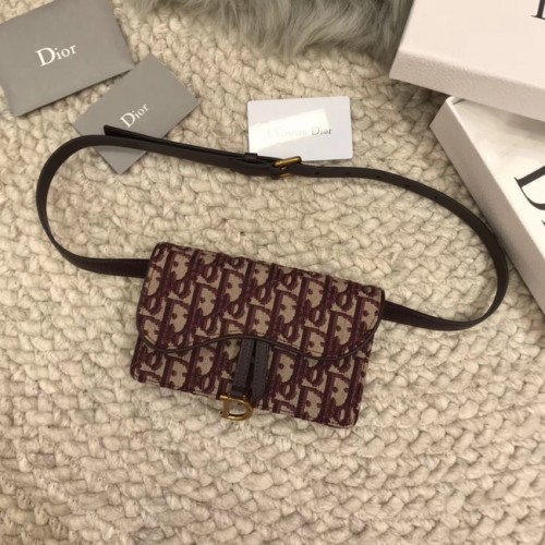 Riñonera DIOR Oblique D26988 Vino