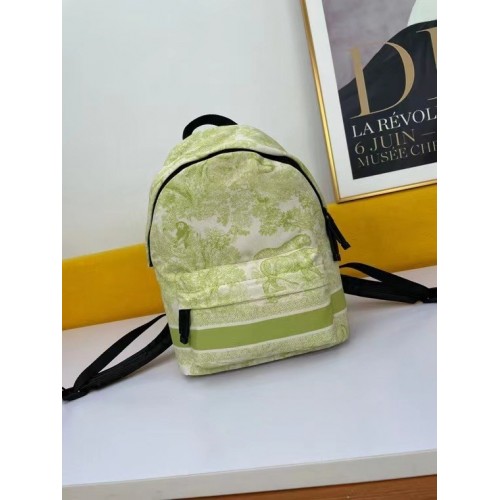 MOCHILA DIOR DE VIAJE PEQUEÑA DIOR M6108 verde