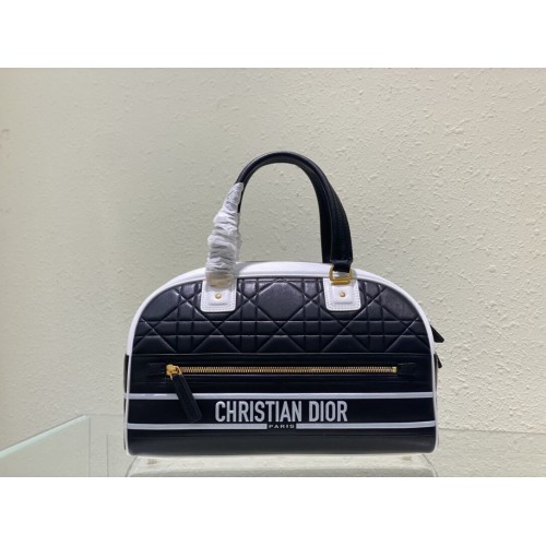 Bolso tote mediano DIOR de piel B9189 negro