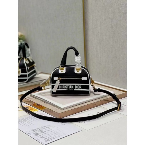 Bolso tote pequeño DIOR de piel C9201 negro