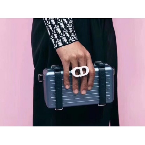 CLUTCH DIORAMA BECERRO M2020 gris azul
