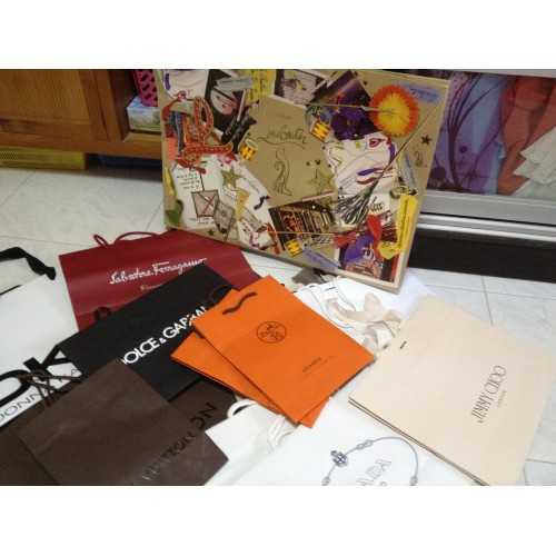 Bolsos y zapatos de diseñador Bolso shopper de papel