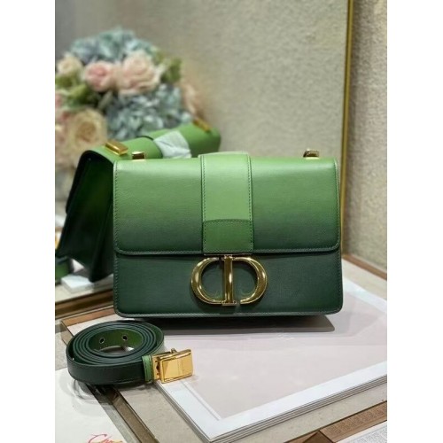 BOLSO Dior 30 MONTAIGNE verde Degradado de piel de becerro M9203U