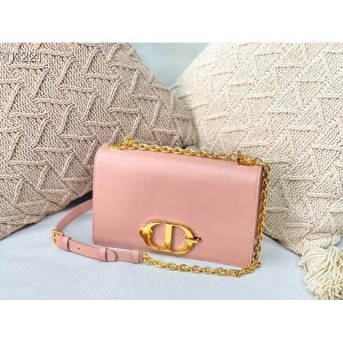 BOLSO Dior 30 MONTAIGNE Piel de becerro M9207 rosa