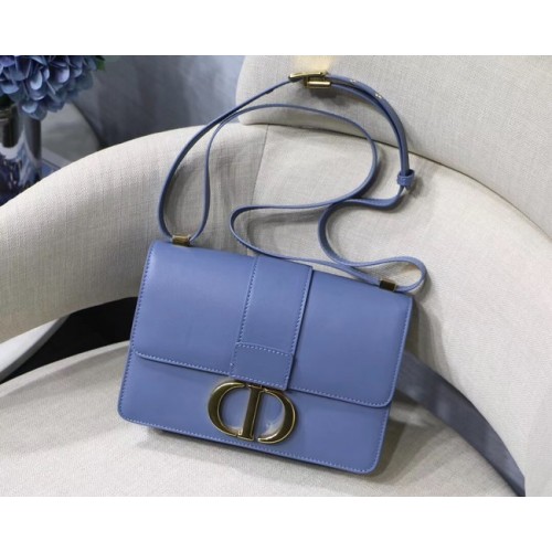 BOLSO Dior 30 MONTAIGNE DE BECERRO M9203 azul