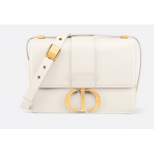 BOLSO Dior 30 MONTAIGNE DE BECERRO M9203 blanco roto