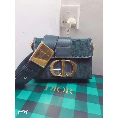 Dior 30 BOLSO MONTAIGNE DIOR OBLIQUE C1693 Verde