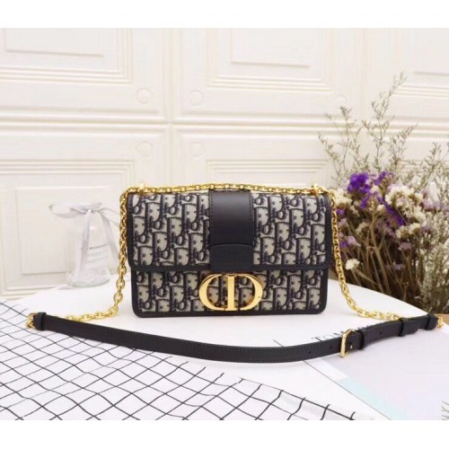 Dior 30 BOLSO MONTAIGNE DIOR OBLIQUE M9204 azul