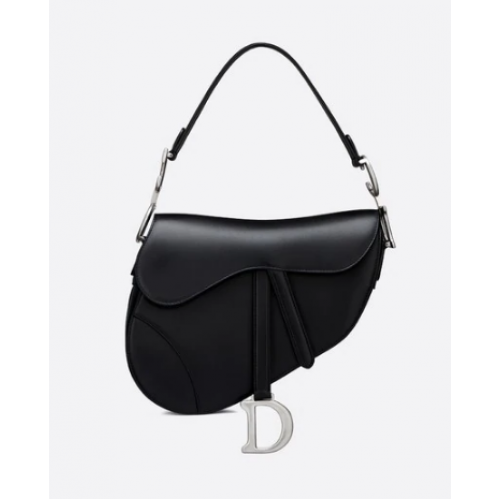 BOLSO Dior BLACK SADDLE DE BECERRO SUAVE M0446V
