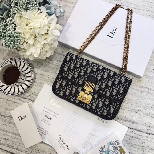 Bolso de hombro Dior CANNAGE Original de lona 5816