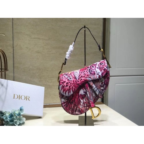 Dior SILLÍN GEBORDUURDE-TAS AD0158 Fénix