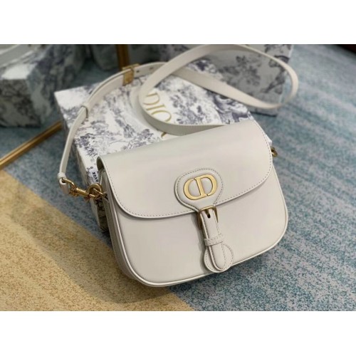 BOBBY DIOR MEDIANO Box Piel de becerro M9319 blanco