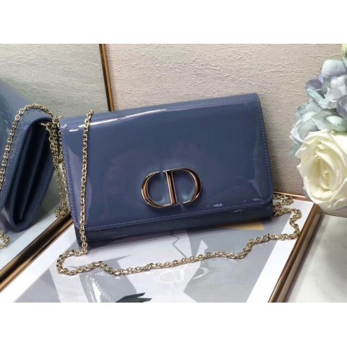 Bolso de mano Dior en piel M9205 azul