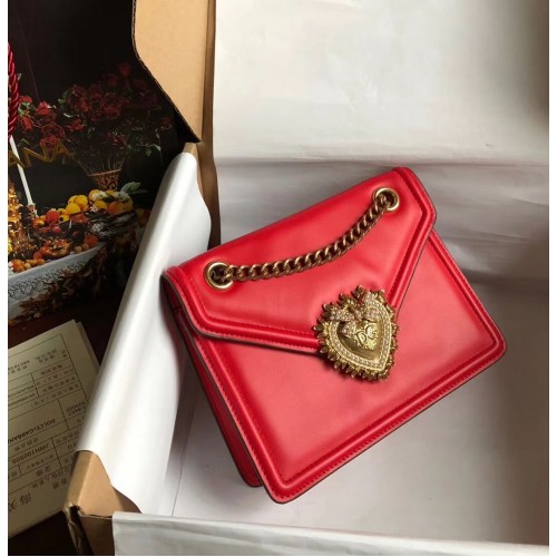 Dolce Gabbana piel de becerro 4046 rojo