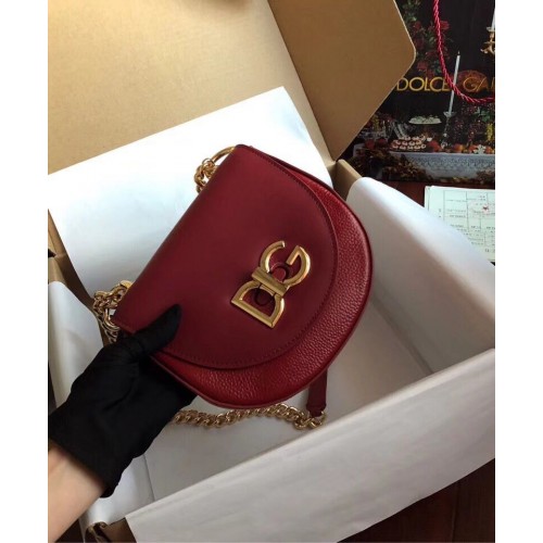 Dolce Gabbana piel de becerro 8594 rojo